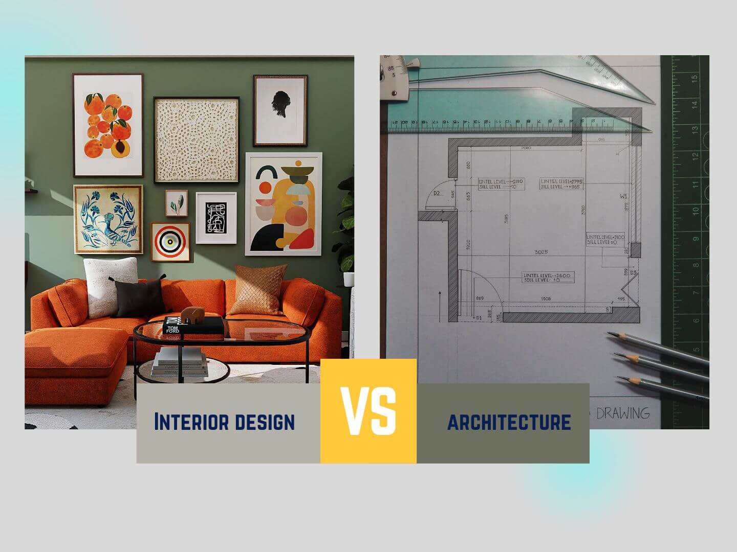 Difference Between Interior Design And Architecture