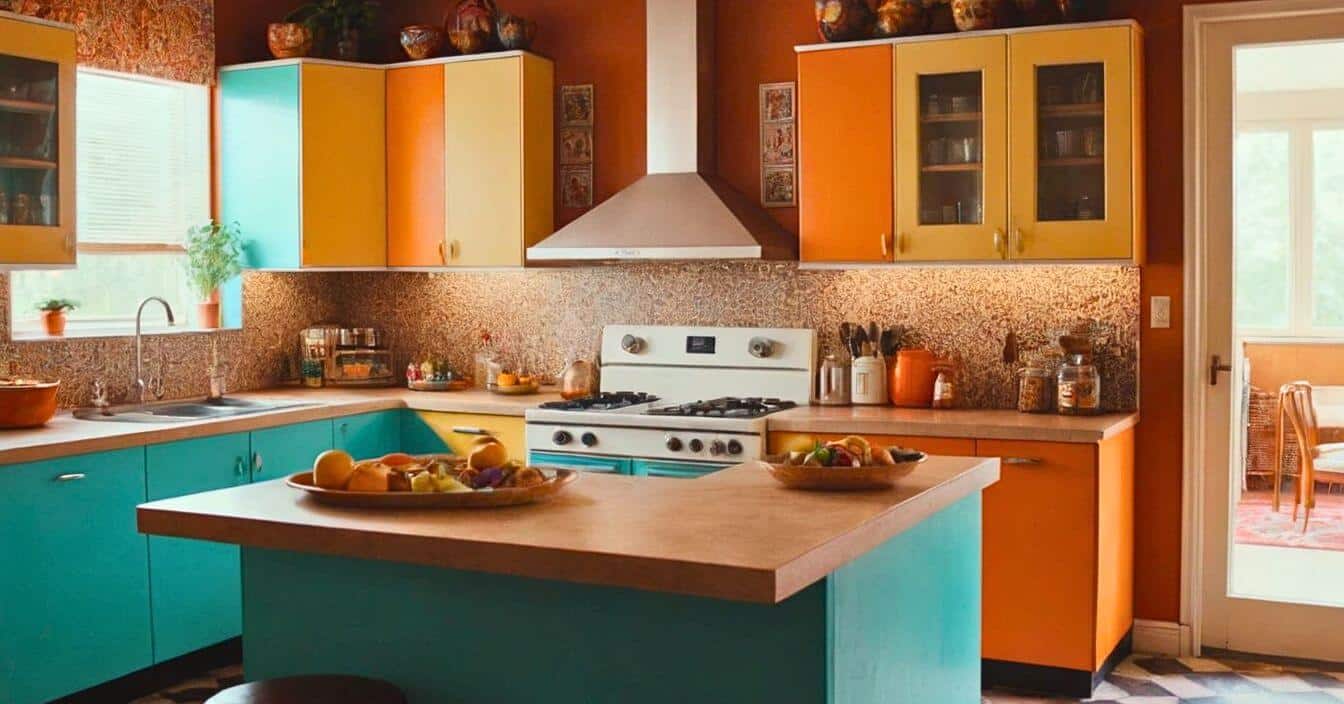 70s kitchen interior design