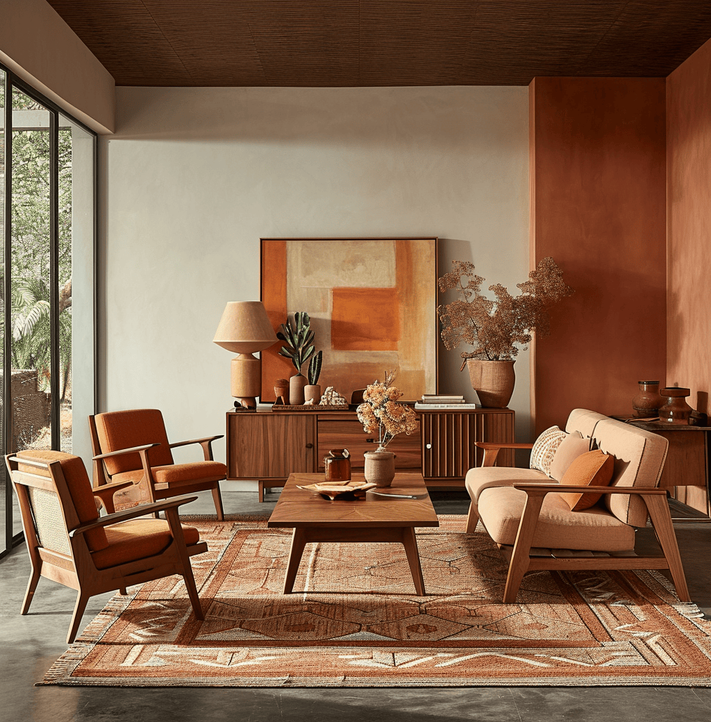 1970s Retro Decor Interior Design