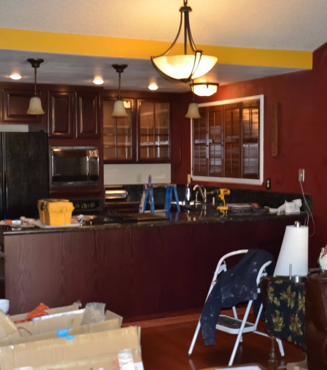 Cabinet Staining